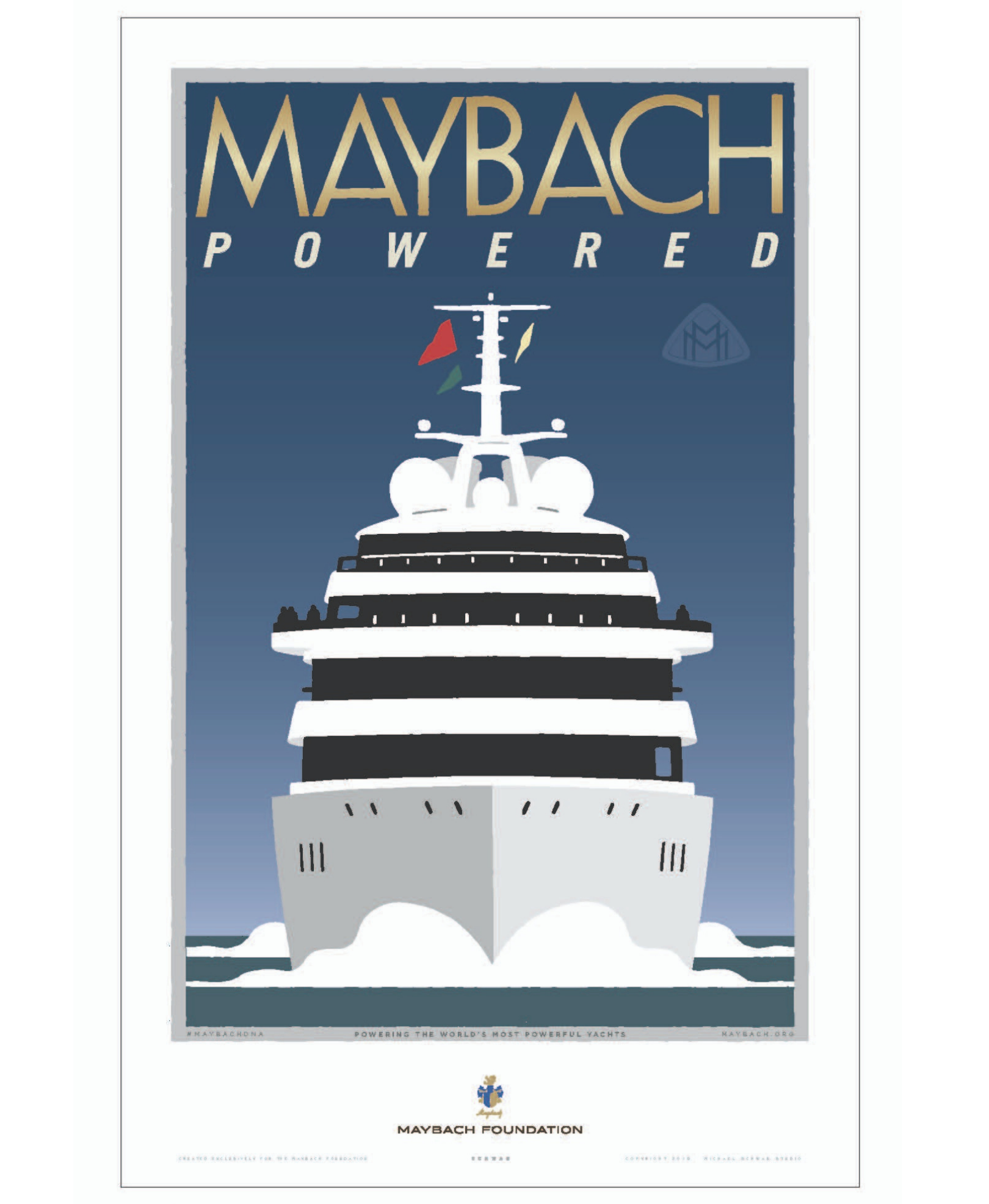 poster of a yacht